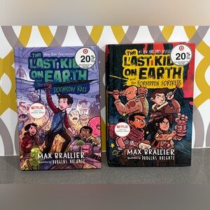 Lot of 3 Last Kids on Earth books